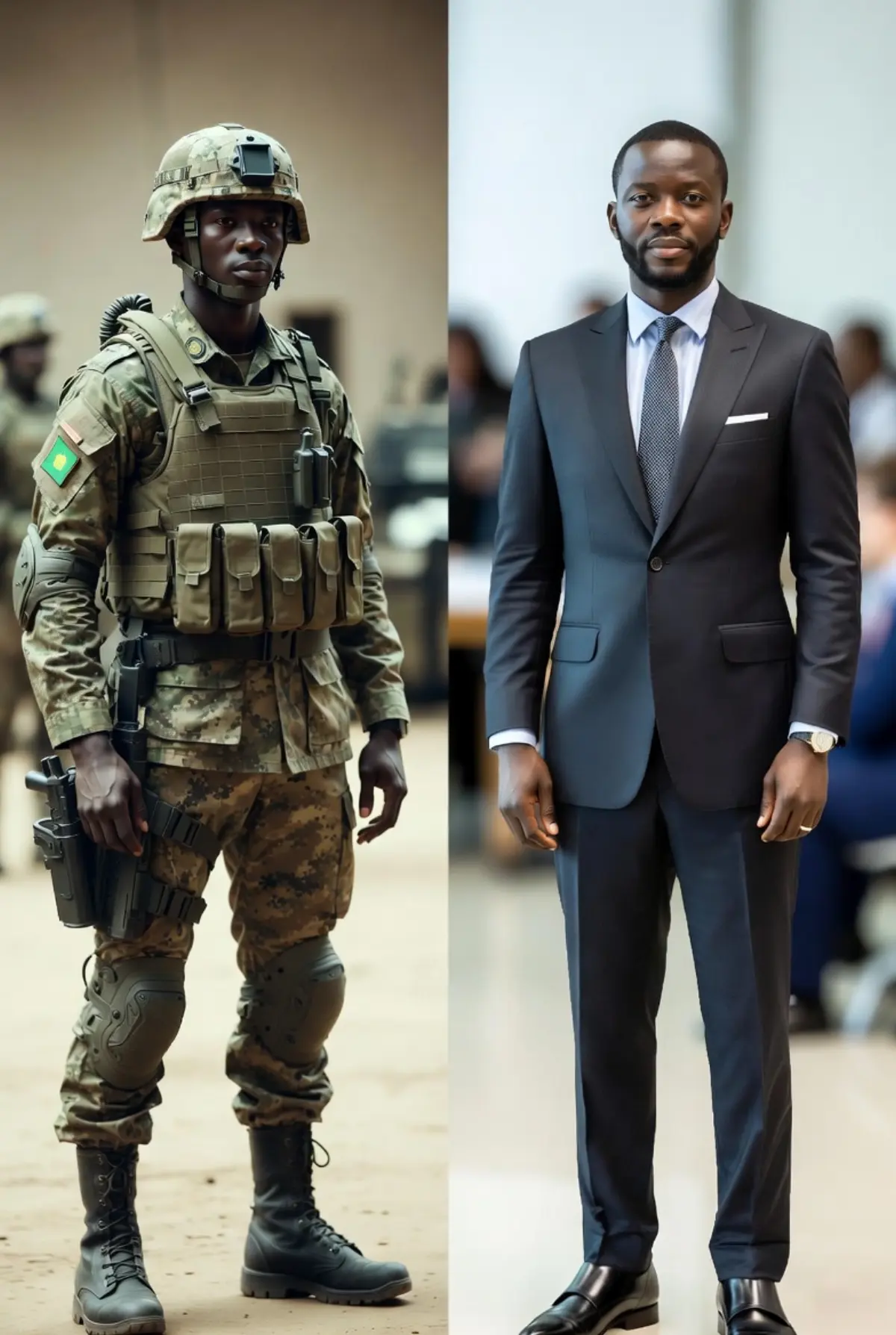 Veteran and military spouse engaged in career transition training session